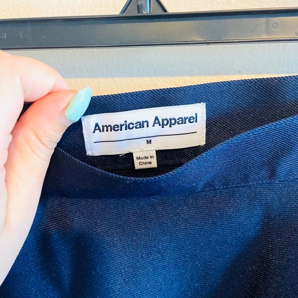 🚫SOLD🚫 Blue American Apparel Skater Skirt - Picture 2 of 6